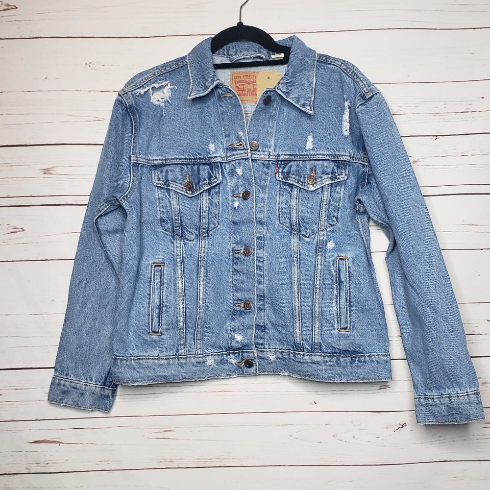 Levi's Ex-Boyfriend Denim Trucker Jacket